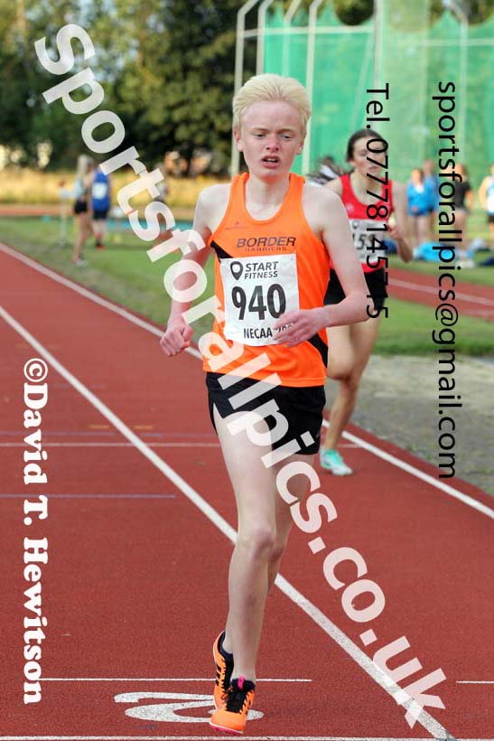 800 metres, 2021 North East Grand Prix 6, Monkton, Wednesday, August 4th. Photo: David T. Hewitson/Sports for All Pics